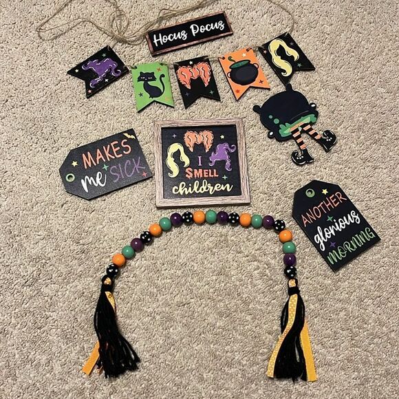 HOCUS POCUS HALLOWEEN TRAY DECOR - Picture 4 of 5